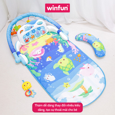 Thảm đàn piano đại dương đa năng Winfun 0860 - đồ chơi phát triển đa giác quan cho bé giai đoạn đầu đời