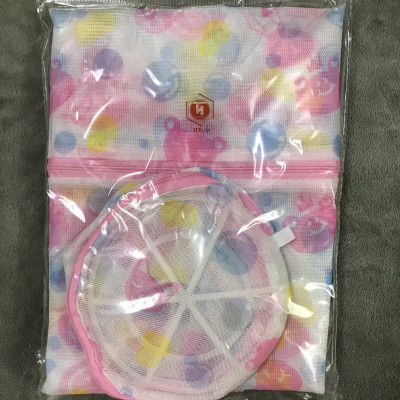 Bộ 5 túi giặt quần áo-HT SYS-Bộ 5 túi giặt đồ lót, tất, bảo vệ quần áo họa tiết đẹp