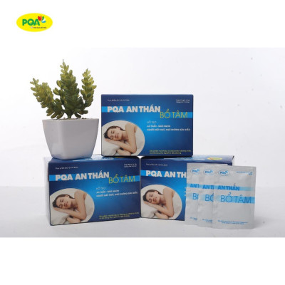 An Thần Bổ Tâm PQA Thành Phần Từ Thiên Nhiên Hỗ Trợ Người Mất Ngủ, Ngủ Không Sâu Giấc Hộp 25 Gói