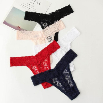 Bộ 10 quần lót ren lọt khe 6214 sexy 