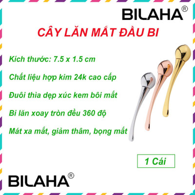 Dụng Cụ Massage Lăn Mắt Mini, Cây Lăn Mặt Thoa Kem Dưỡng Chất Chống Thâm Quầng Trẻ Hóa Da (Hàng Chính Hãng)