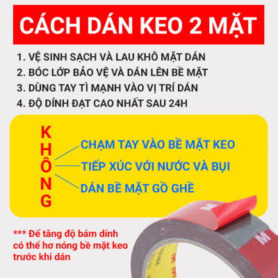 Băng Keo 2 Mặt Chuyên Dụng CIND (8mmx10m)