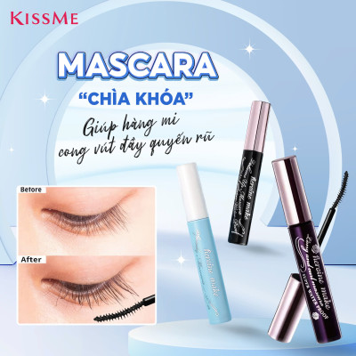 Mascara Tẩy Trang Mi Kissme Heroine Make Speedy Mascara Remover (6,6 mL)