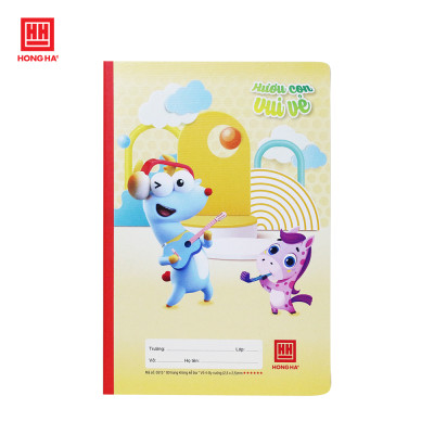 Lốc 10 quyển Vở 4 Ô ly 80 trang Hồng Hà School Hươu con vui vẻ - 0515