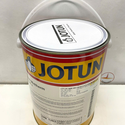 Sơn chịu nhiệt Jotun Solvalitt Midtherm (260°C) Base 3 màu xanh - Blue 0138 _ 5L