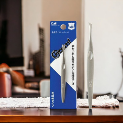 Nhíp Nhổ Lông Mày Nhổ Râu Kai 000HC3043 (Màu Xanh)