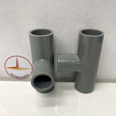 Tê giảm 27 x 21 nhựa PVC Bình Minh