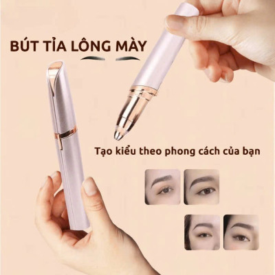 Bút Tỉa Lông Mày Chuyên Dụng – Máy Cạo Lông Mày Siêu Êm, Không Gây Rát Da