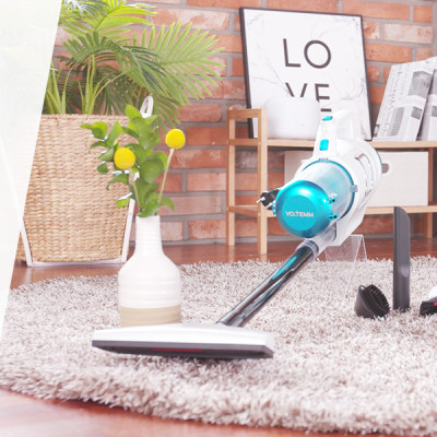 Máy hút bụi cầm tay công nghệ lốc xoáy 2 chiều Vo.temm (600W) - Hàng chính hãng: Hút mạnh, chạy êm, bảo hành 1 năm