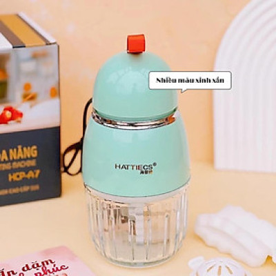 Máy Xay Đồ Ăn Dặm Cho Bé 6 Lưỡi Cối Thuỷ Tinh Hàng Nội Địa Trung Bản Cao Cấp Siêu Mịn Tiện Dụng - Hàng Chính Hãng