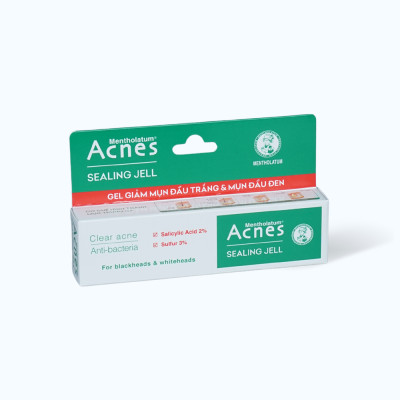 Gel ACNES Sealing Jell Hỗ Trợ Sạch Mụn và Kháng Khuẩn, Hạn Chế Sẹo Thâm (Tuýp 18g)