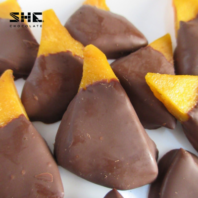 Xoài nhúng Socola - Túi 500g - SHE Chocolate - Đa dạng vị giác, tốt cho sức khỏe, bổ sung năng lượng. Quà tặng người thân, dịp lễ, thích hợp ăn vặt