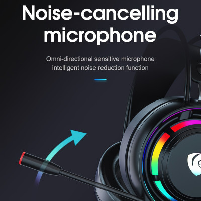 Tai Nghe PSH300 Led RGB Gaming Headset jack USB tiện lợi cho máy tính laptop hàng nhập khẩu