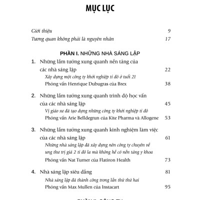 Sách - Những Nhà Sáng Lập Siêu Đẳng - Dữ Liệu Tiết Lộ Điều Gì Về Các Công Ty Khởi Nghiệp Tỉ Đô