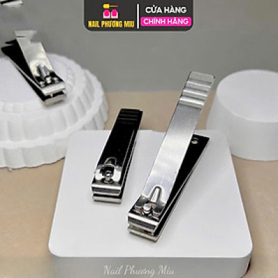 Kìm Bấm Móng Đầu Vuông To Phẳng Sắc Bén Làm Nail, Kim Loại Cao Cấp Không Gỉ, Kềm Bấm Cắt Móng Siêu Khoẻ Cho Tay Và Chân Nữ Women đồ  cắt mống cá hề