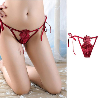 Quần lót buộc dây trong suốt