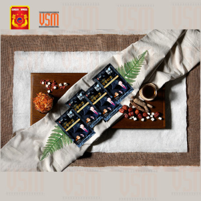 VSM - Ginseng House - Chiết Xuất Đông Trùng Hạ Thảo & Hồng Sâm Hàn Quốc 6 Năm Tuổi -Hộp 30 gói 