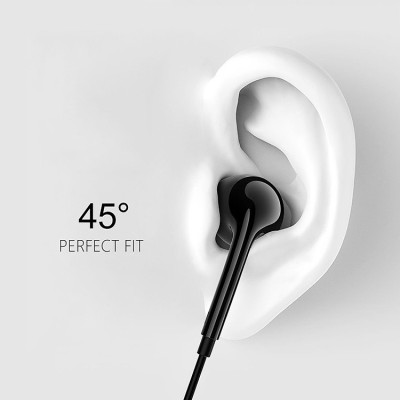 Tai nghe âm thanh nhét tai BYZ 519 Bass Sound E-035 jack 3.5mm dây tròn siêu bền hỗ trợ cho iphone micro đàm thoại dài 1.2M - Hàng nhập khẩu