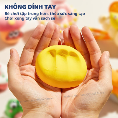 Đất nặn tự khô 24- 36 màu Mideer đất sét tạo hình mô hình AIRY FUN CLAY