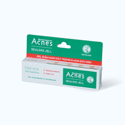 Gel ACNES Sealing Jell Hỗ Trợ Sạch Mụn và Kháng Khuẩn, Hạn Chế Sẹo Thâm (Tuýp 18g)