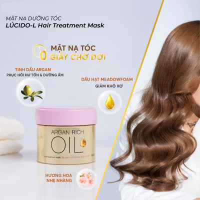 Mặt nạ tóc Lucido-L Hair Treatment phục hồi hư tổn Nhật Bản 220g