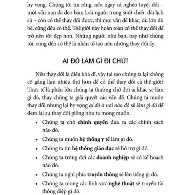Hành Động - Hành Trình Tạo Nên Những Thay Đổi Tích Cực