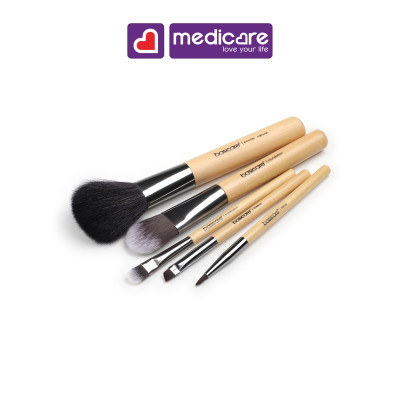 0131755 Bộ Cọ Trang Điểm BASICARE 1961 5 cái