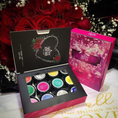 Set Gel Vẽ Nổi FENGSHANGMEI HULIAN 12 Màu Siêu Đặc Làm Nail 8ml/Hũ Không Vón Cục, Dễ Gel Vẽ Họa Tiết Nổi Cho Móng Sơn Gel Nữ Women