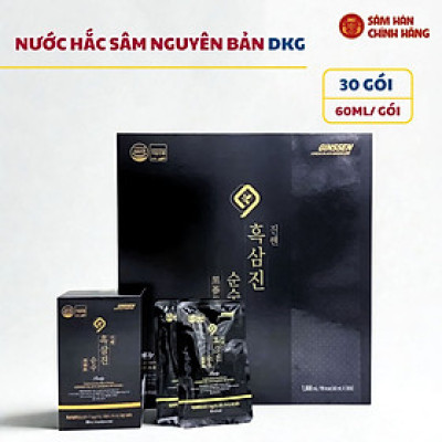 Nước hắc sâm 100% 60ml*30gói (saponin 1.7mg/g) – Daedong