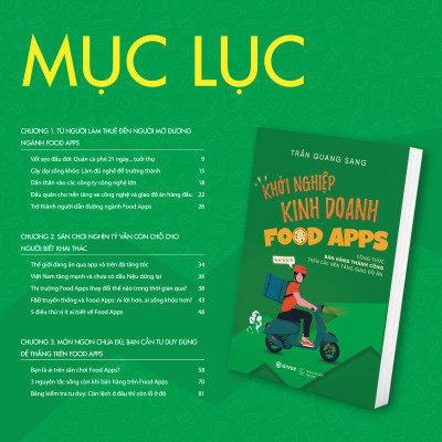Sách - Khởi Nghiệp Kinh Doanh Food Apps - Công Thức Bán Hàng Thành Công Trên Các Nền Tảng Giao Đồ Ăn - GIVER