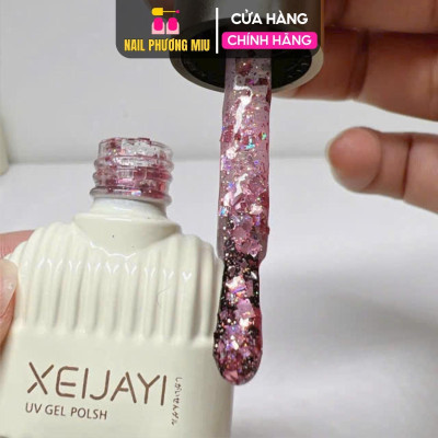 [Mới] Sơn Gel Nhũ STARLIGHT Kim Tuyến XEIJAYI Số 04, 07 Hạt To Siêu Sáng Làm Nail, Tạo Hiệu Ứng Flash Khổng Tước Bạch Kim Hồng Ánh Kim