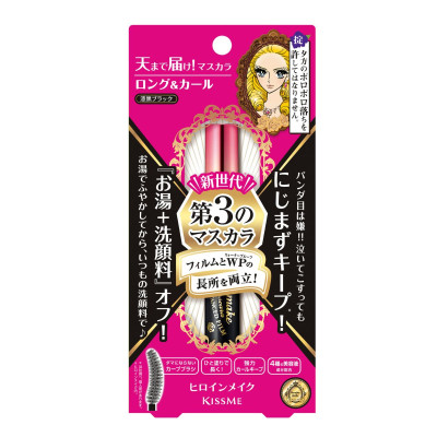 Mascara Dạng Màn Film Make Chống Trôi Giúp Nâng Cong Và Dài Mi Kissme Heroine Make (6 G)