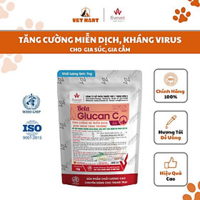 [GÓI 1KG] Beta-Glucan.C tỏi-Bột Dinh Dưỡng KÍCH THÍCH TĂNG TRỌNG, TĂNG CƯỜNG MIỄN DỊCH CHO CHÓ MÈO