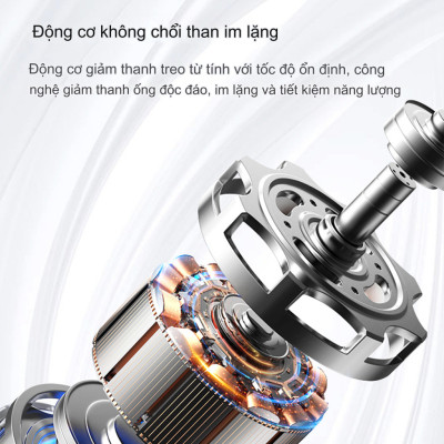 Quạt tích điện nén đá lạnh mini XM Youpin Losky LT-S3213 siêu mát pin khỏe, sử dụng cầm tay để bàn đeo cổ, kèm đế giữ điện thoại - Hàng nhập khẩu