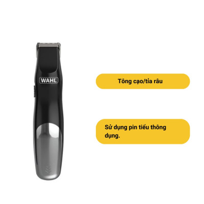 Bộ tông đơ dành cho gia đình WAHL Cordless Groom Pro đủ bộ 23 chi "Hàng chính hãng"