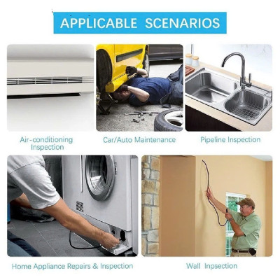 Kamera Nội Soi 6 LED Cắm Điện Thoại - MáyTính 3in1 Dài 2m Siêu Nét – Hàng Cao Cấp Đa Năng Giá Tốt