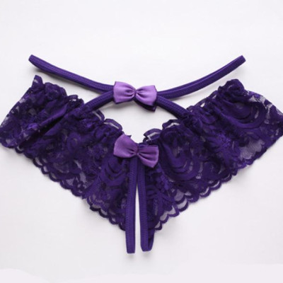 Quần lót lọt khe - tím