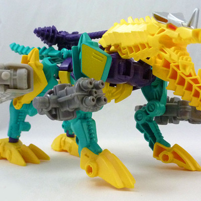 Mô hình Người máy Robot Khủng long biến hình Beast Hunters Twinstrike Predacon