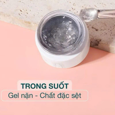 Gel Vẽ Nổi Thuỷ Tinh Chà Tráng Gương, Gel Nặn Trong Suốt Annies 20g Làm Nail, Gel Đặc Không Chảy Vẽ 3D Tráng Gương, Đính Charm Đá Thủy Tinh