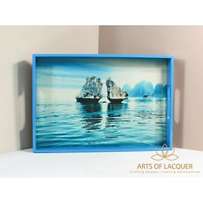 Khay Sơn Mài Vịnh Hạ Long