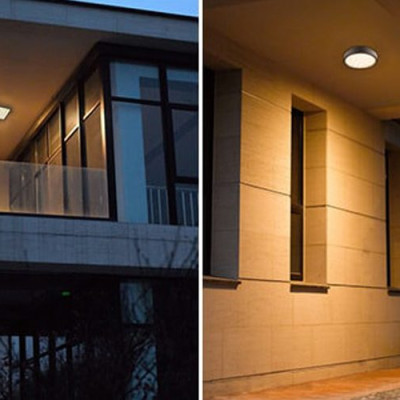 Đèn LED ốp trần nổi tròn vỏ trắng TLC Lighting công suất 6W, 12W, 18W, 24W - Sử dụng cho các loại trần bê tông, trần thạch cao, trần nhựa - Ánh sáng Trắng/Vàng/3 màu