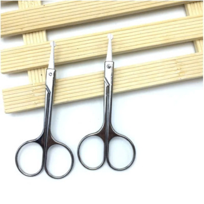 Kéo Cắt Tỉa Lông Mũi Đầu Tròn KM 604- Thép Không Gỉ Cao Cấp - Thiết Kế Nhỏ - Gọn - Nhẹ - An toàn