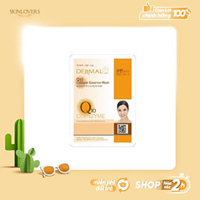 Mặt nạ dưỡng da tinh chất Q10 Dermal
