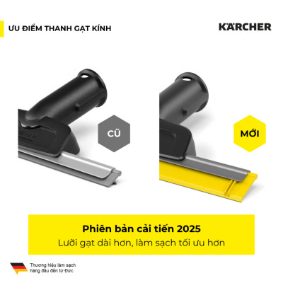 Phụ kiện thanh gạt kính dùng cho máy làm sạch bằng hơi nước SC - Hàng Chính Hãng