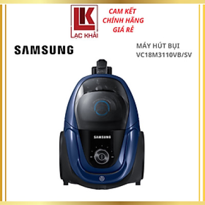 Máy Hút Bụi Samsung VC18M3110VB/SV - Hộp chứa bụi 2lit , Công suất 1800W - Hàng chính hãng