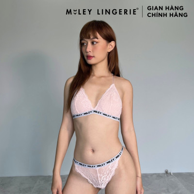 Bộ 3 Quần Lót Nữ High-Cut Phối Ren Miley Lingerie