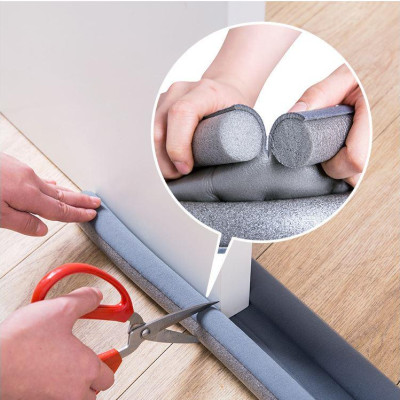 Nẹp Mút Xốp 95cm Chặn Đáy Khe Cửa, Gió Mùa, Cách Nhiệt, Cách Âm, Ngăn Côn Trùng, Chống Kẹt Tay Chân Bé