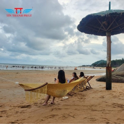 Lưới võng bãi biển Thủ công tinh tế, phong cách, thư giãn tối đa