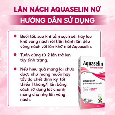 Lăn khử mùi dành cho nữ Aquaselin 50ml (loại mạnh)