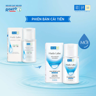 Dung dịch dưỡng ẩm tối ưu Hada Labo Advanced Nourish Lotion dùng cho da dầu 100ml